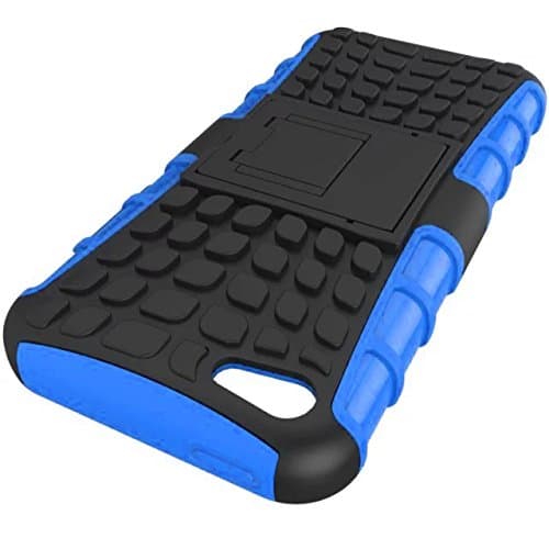 JUZI iPhone 5C Case, Shell Holster Combo Protective Case [Kick-Stand] Armorbox Hybrid Dual Layer Full Body [Heavy Duty] Protection Protective Bumper Case for iPhone5C Blue