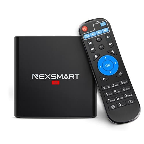 Android TV Box, NEXSMART Android 6.0 4K Quad core Smart TV Box with LAN Wifi 1080P HDMI Spdif Ethernet Rooted Media Player