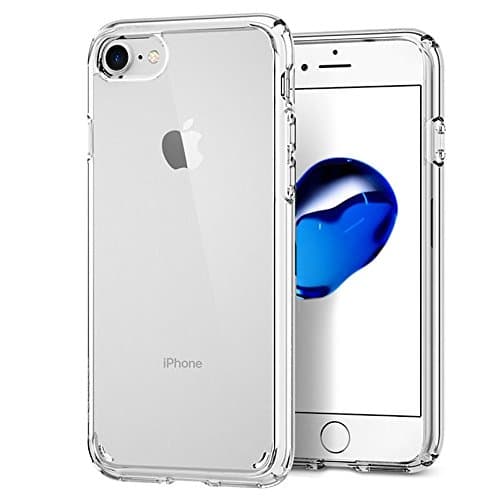 Znoble iPhone 8 Case With Screen Protector,iPhone 7 Case With Glass Cover Shock-Absorption Bumper and Anti-Scratch Clear Back for Apple iPhone 8 (2017),iPhone 7 (2016),4.7 Inch (HD Clear)