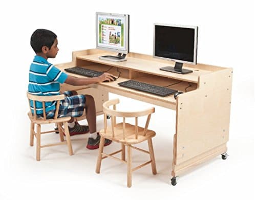 Whitney Brothers Adjustable Computer Desk