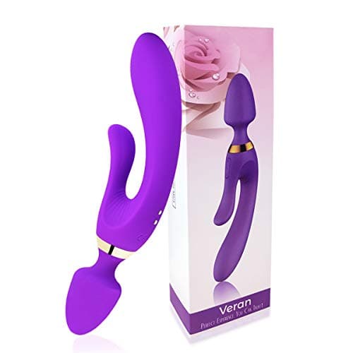 Magic Wireless Waterproof Massage - Powerful Speed and Multi-Function Mode - Self-Relieving Back, Waist and Body Sore Recovery (Purple)