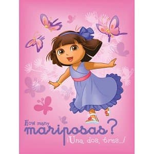 Dora Butterfly Blanket