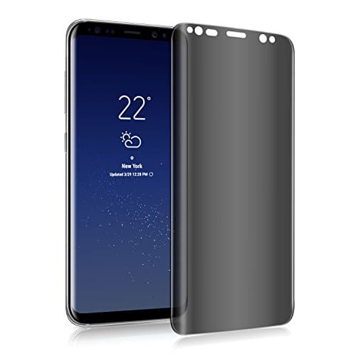 Galaxy Note 8 Privacy Screen Protector, Super protection Note 8 Premium[3D Curved][Case Friendly][Anti-Scratch]9H Hardness Tempered Glass Film Screen Protector for Samsung Galaxy Note 8 (Transparent)
