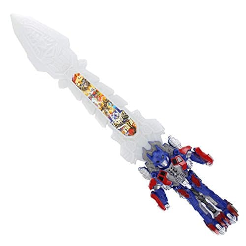 Transform Robot Space Sword with LED Light-Up Color Changing &amp; Sound Toy
