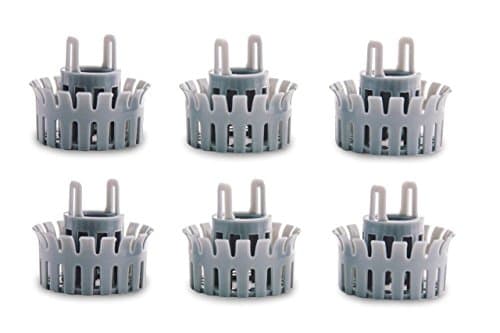 Drainstrain Bathtub Replacement Baskets: 6-Pack