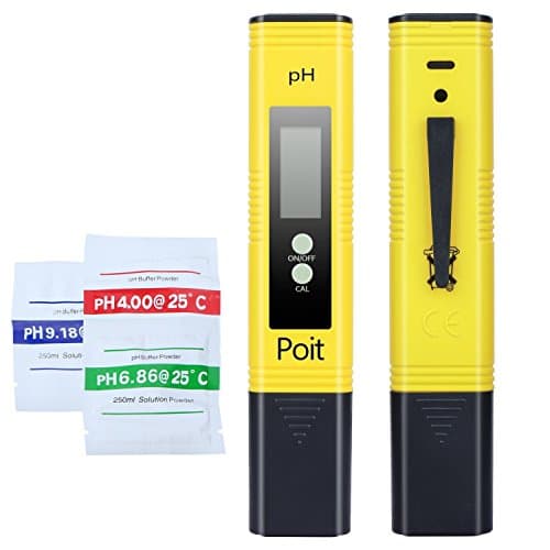 Poit PH Meter Tester Kit, 0.01 Resolution, ATC Function, Auto Calibration