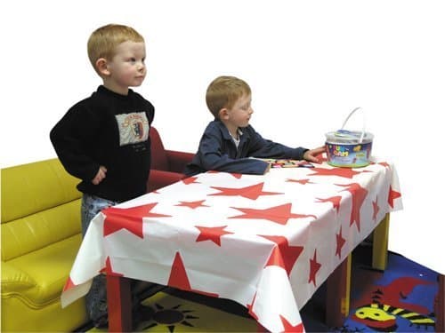 Red Star Design Splash Mat/Table Cover