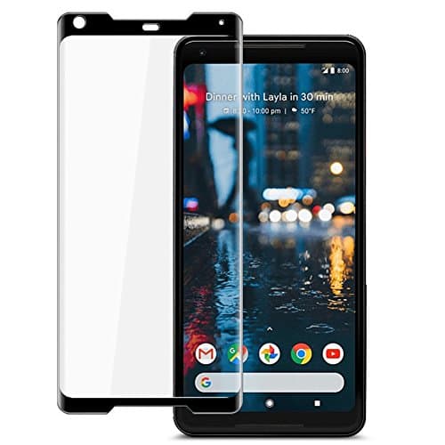 Google Pixel 2 XLScreen Protector, [Tempered Glass] Screen Protector for Google Pixel 2, [Full Coverage] [9H Hardness] [Case Friendly] [HD Clear] Screen Protector Film for Pixel 2XL