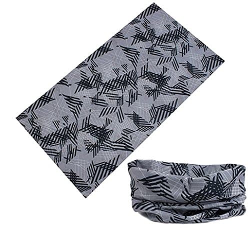 [Camo] Multi Function Headband with UV Resistance, (Grey)