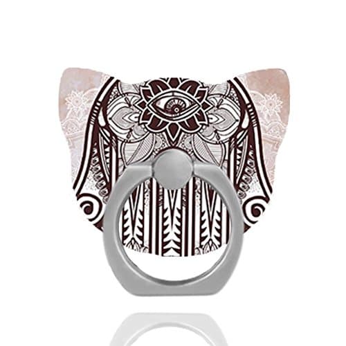 EIN Car Bracket Cat Shape Cell Phone Stand/Ring and Grip for Smartphones and Tablets Style3