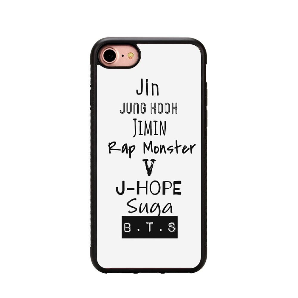 BTS Iphone 7 Case,BTS Case for Iphone 7 4.7 Inch TPU Case
