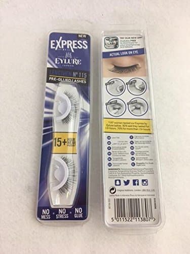 Eylure Express Pre-Glued Eye Lashes - 115