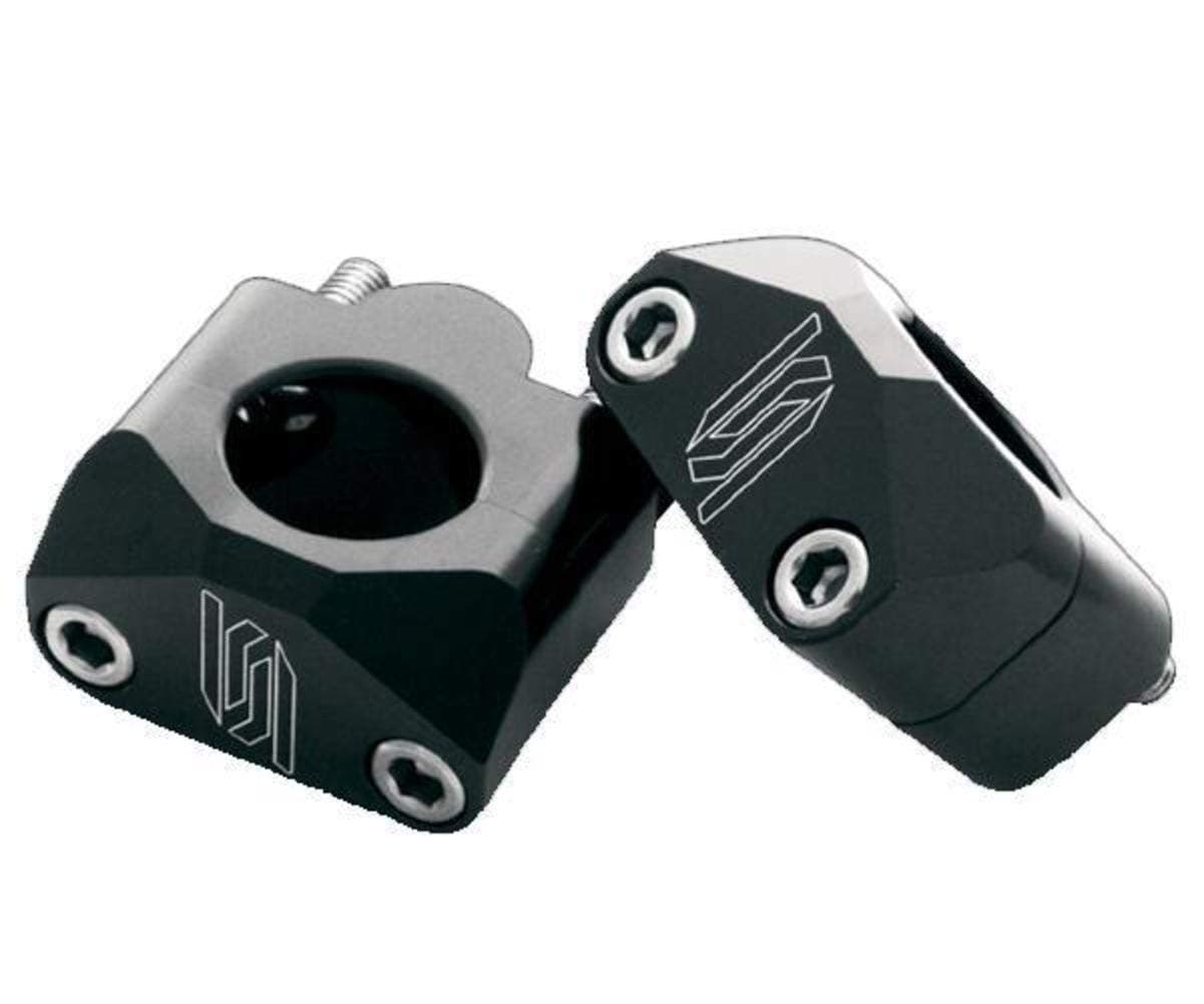 Scar Racing Universal Solid Cone Bar Mount - Black P41B