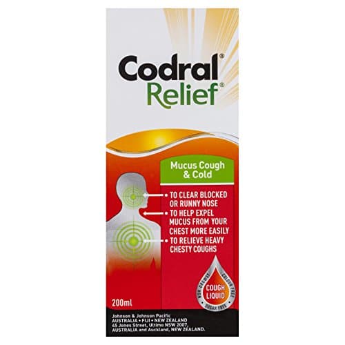 Codral Relief Mucus Cough & Cold 200ml