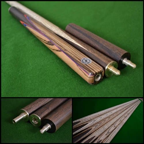 LPC Handmade Snooker Cues/Sets - Multiple Options/Variations - Different Woods: Rosewood/ZebraWood/African Paduak/Ebony and Many More!