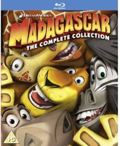 Madagascar 1-3 [Blu-ray]