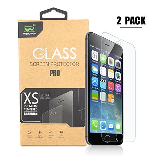 iPhone 8 Plus 7 Plus 6s Plus Screen Protector,WISDORIGIN Tempered Glass Screen Protector Apple iPhone 8 Plus 7 Plus iPhone 6S Plus