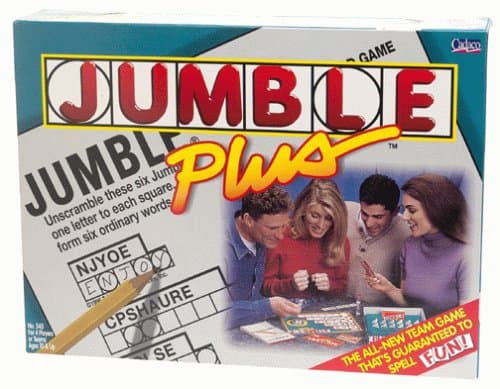 Jumble Plus Crossword Game