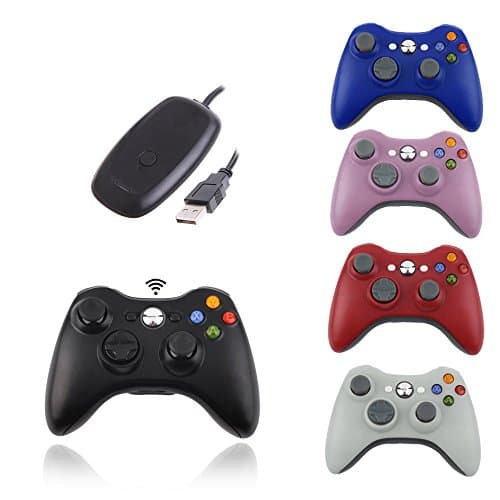 Digital Blade USB Wired Controller Wireless Controller for Windows &amp; Xbox 360 Console (Wireless, White)