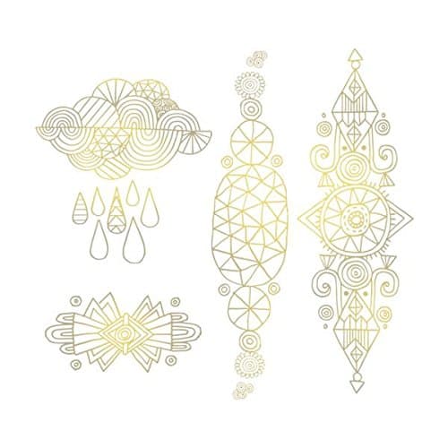 Tattly Temporary Tattoos Radiant Set