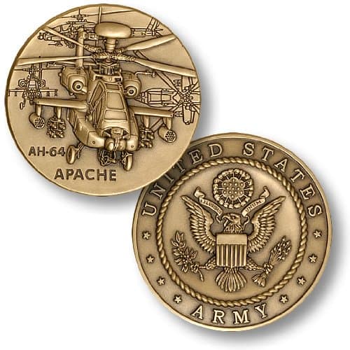 AH-64 Apache Challenge Coin