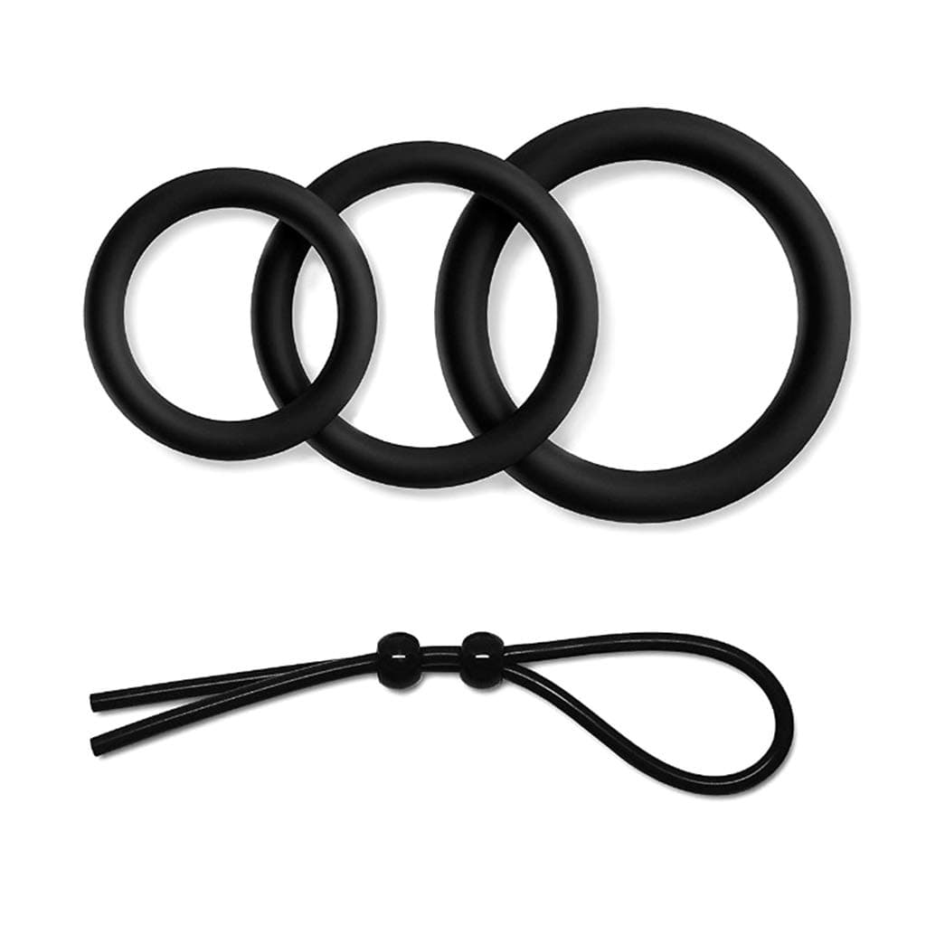 4 Pack Ring Set –3 Rings and 1 Adjustable Loops