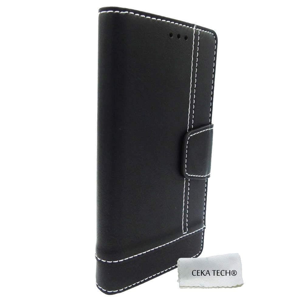 Case Compatible with Lava Iris 41 - Black - CEKATECH® Universal Quality protection