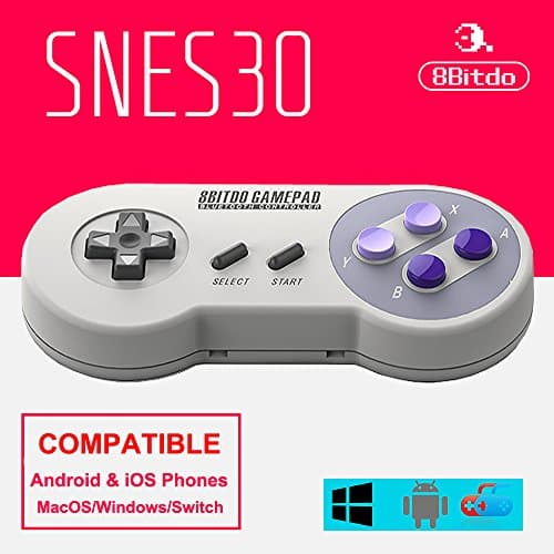 8Bitdo SN30 Bluetooth Wireless Controller Dual Classic Video Game Joystick Gamepad For For Android/ iOS/ Windows/Mac OS/Switch