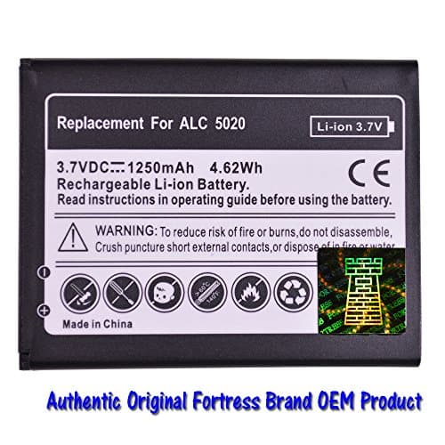 Replacement Battery for Alcatel One Touch Evolve 5020t 5020 Evolve 2 4037 Evolve2 (By Fortress Band) (Battery)