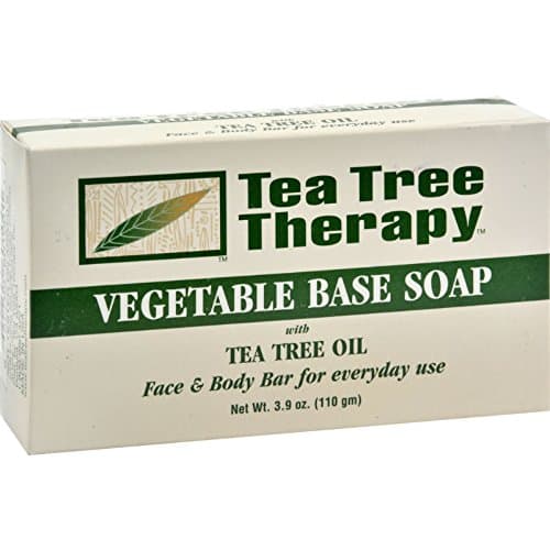 Tea Tree Therapy Vegetable Base Soap with Tea Tree Oil - 3.9 oz Bar Soap