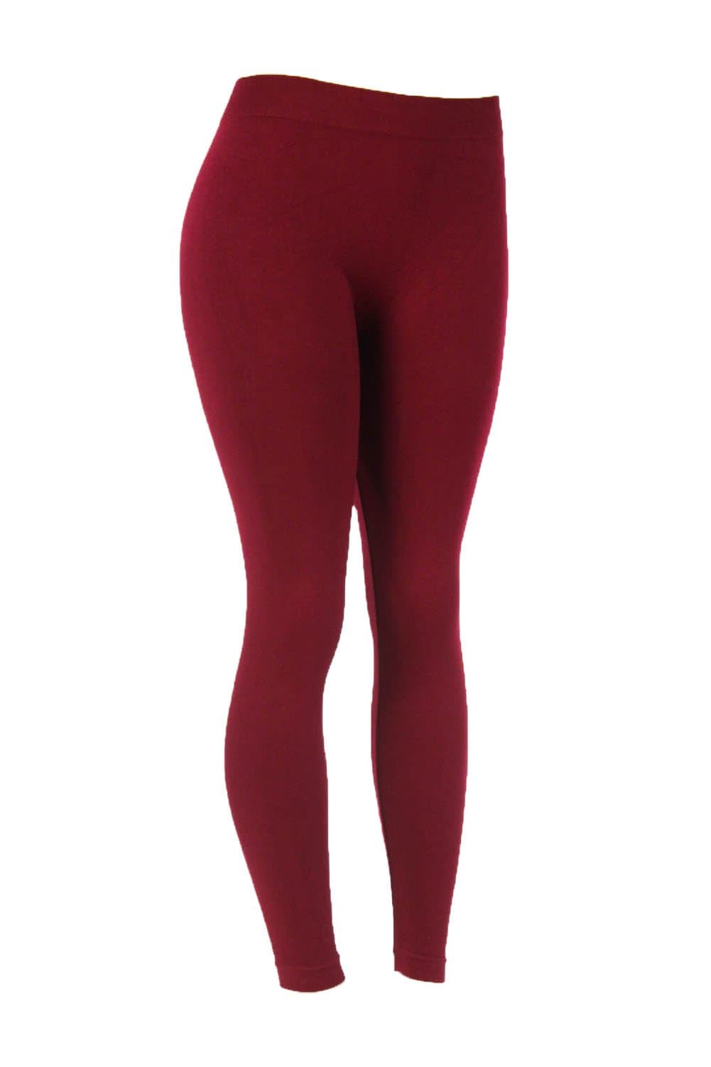 Jiuyu Women's Plus Size Basic Solid Color Leggings