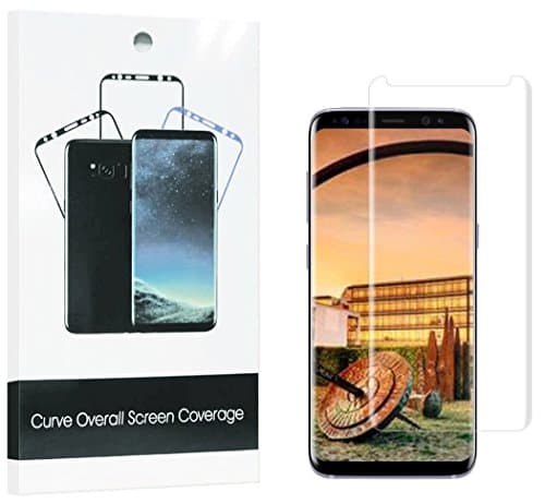 Netgars xbb-398 Galaxy S8 Screen Protector [3-Pack],  [Case Friendly] HD Clear Anti-Scratch Easy to Install for Samsung S8 Screen Protective Film (Clear).