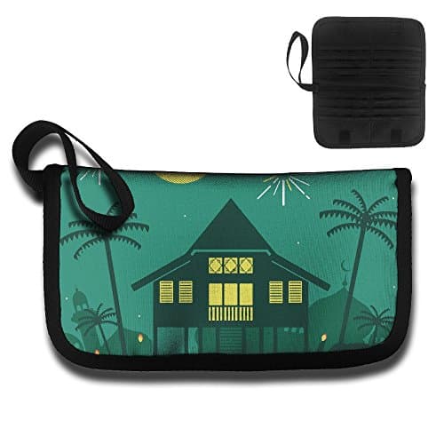 Hari Raya Aidilfitri Multi-function Travel Document Receipt And Receipt Bag Fashion Printing Card Package