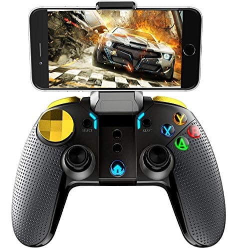 Bigaint Mobile Game Controller, Wireless Gamepad Multimedia Game Controller Compatible with iOS Android Phone Window PC