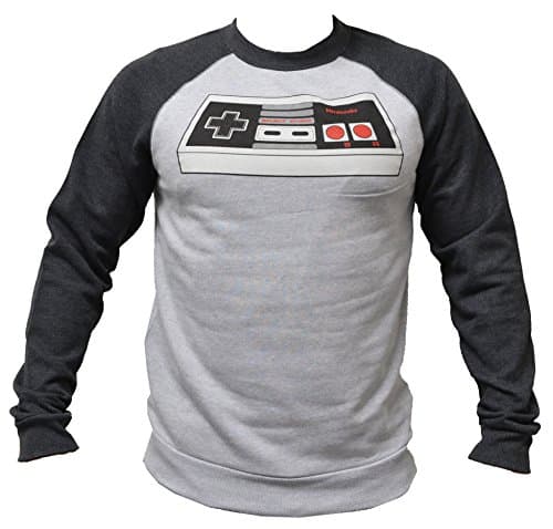 Men's Nintendo Classic Controller Graphic Pullover (S)