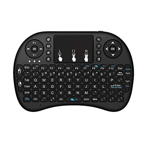 Loopan i8 Mini Wireless Keyboard and Mouse(Touchpad) with Smart Function for Smart Tv, Android Tv Box, Raspberry-Pi, Android & iOS Devices (Multicolor)