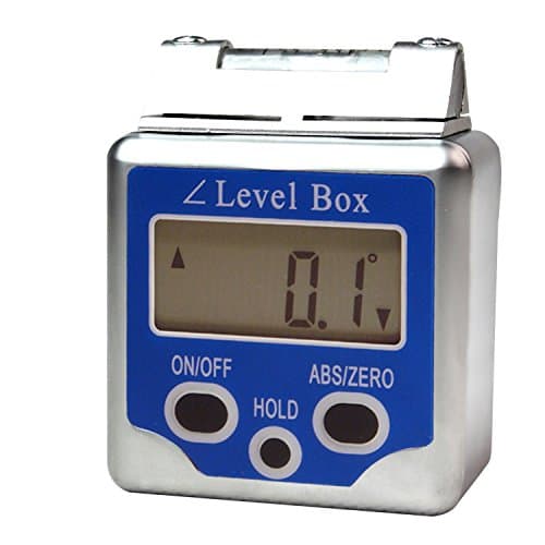 Digital ∠Level Box 0~360°(+/-180°) Angle Gauge Meter Protractor Bevel Box Inclinometer with strong disk magnets/Level Bubble