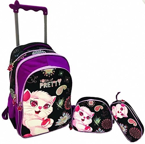 School Bag LuggageTrolley Sets