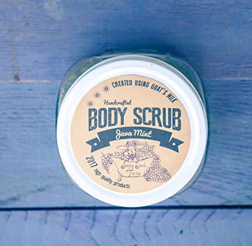 Java Mint body scrub, body scrub spa, body scrub, body polish,emulsified body scrub, goats milk