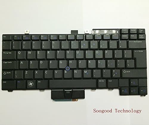 SOOGOOD Replacement Keyboard USE For Dell Latitude E6400 E6500 E6410 E5510 E5400 E6510 E5500 Precision M2400 M4400 with Backlit & Pointer
