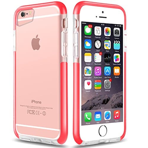 Sankmi iPhone 8 Case, Thin Case Cover Extremely Soft TPU Rubber Scratch Resistant Case for iPhone 7 and iPhone 6sand iPhone 6 4.7 Inch (Red)