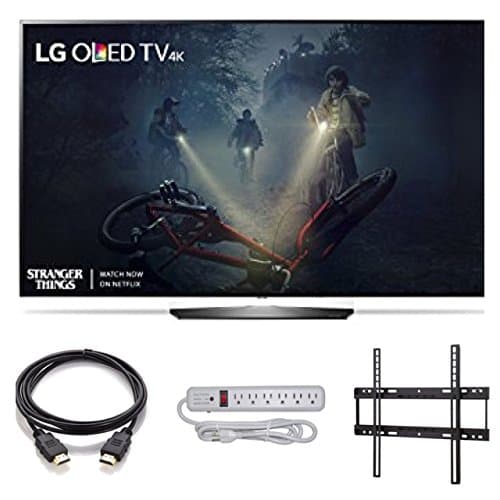 2017 Model OLED65B7P Series B7 Class 65" 4K TV Bundle Includes , 4K HDMI 2.0 Cable, Surge Protector,Cleaning Kit, Ultra Slim Wall Mount