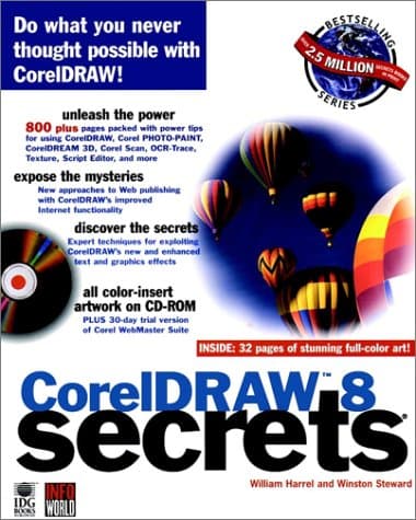 CorelDRAW! 8 Secrets Paperback – 19 Mar 1998