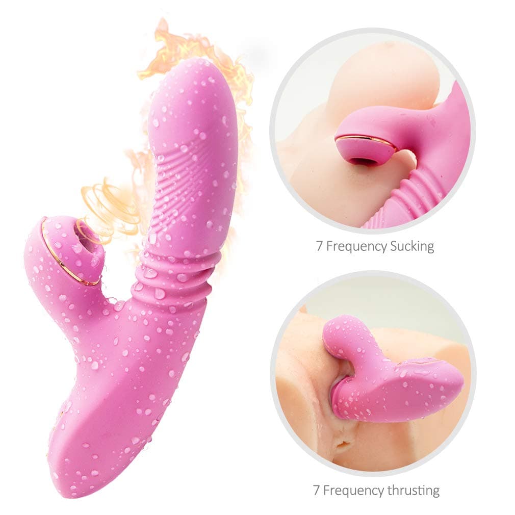 Powerful Clitorial stimulating with 3 Suction Modes +7 Vibration Pattern stimulating Toy for Female,can USB Rechargeable Waterproof G Spots masseger for Women Suction 100% Secret Packing