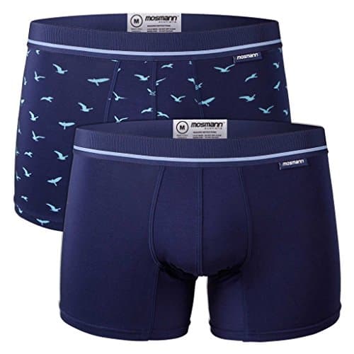 Mosmann Men's 2 Pack Navy Trunks