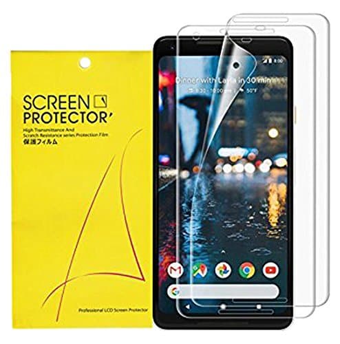 for Google Pixel2 XL Screen Protector [2-Pack], Timbay Full Screen Coverage Soft TPU Film HD Screen Protector Film for Google Pixel2 XL