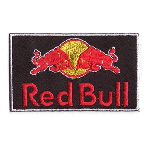 Redbull Black Classic Patch - Iron on Patch