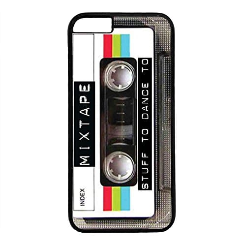 personalized Mixtape Case for iPhone 6 PC Material Black