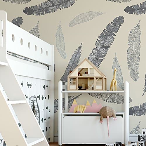 Vintage Feathers Wallpaper Pattern
