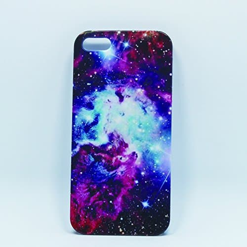 Galaxy Space Universe Iphone Pattern SE/5S Matte Case, Customizable Iphone 5 Cover